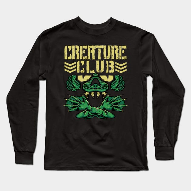 CREATURE CLUB Long Sleeve T-Shirt by ofthedead209